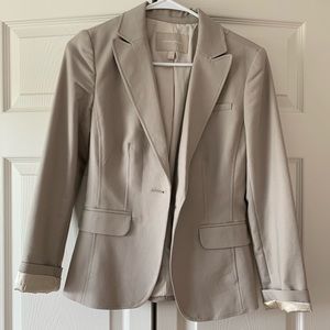 Tan Banana Republic blazer